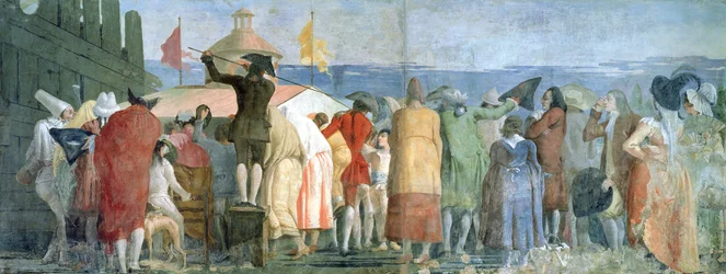 新世界、1791〜97年のフレスコ画（230499も参照）